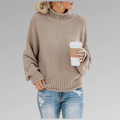 Valeria | Maglione Premium a Collo Alto