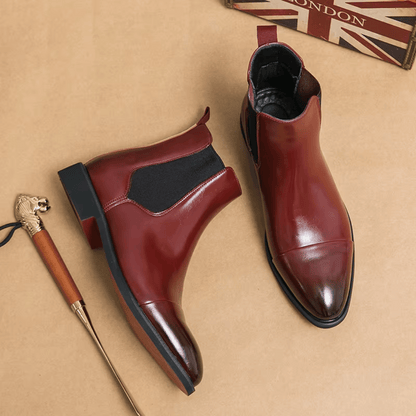 Stivali Chelsea in pelle premium