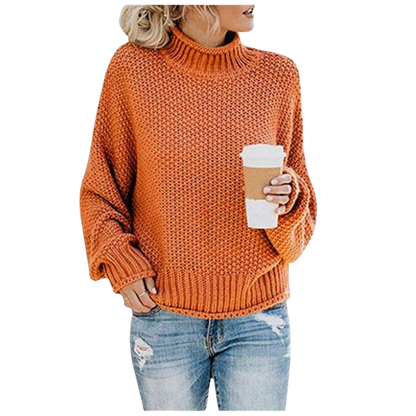 Valeria | Maglione Premium a Collo Alto