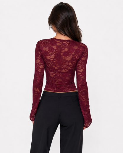 LINA | Top in pizzo