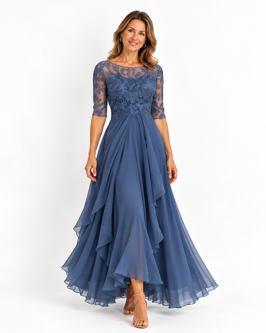 Rhonda | Elegante abito in pizzo