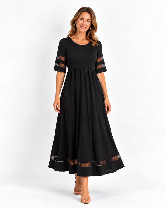 Aubrey™ – Vestido midi que disimula el abdomen