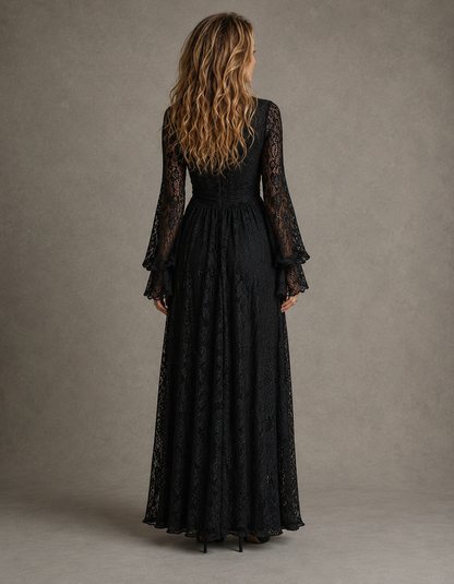 Charlotte | Abito maxi da donna con scollo a V profondo